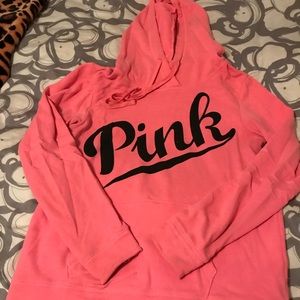 Pink hoodie